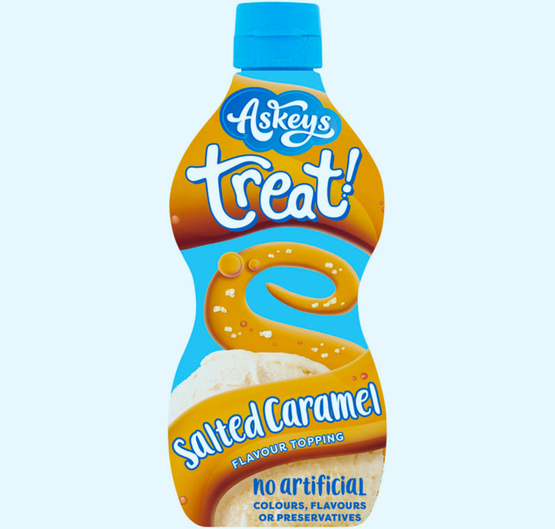 Askeys Treat Salted Caramel Flavour Topping