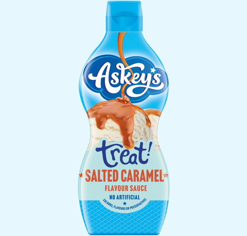 Askeys Treat Salted Caramel Flavour Topping