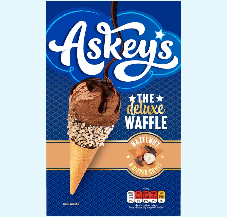 Askeys The Deluxe Waffle: Hazelnut